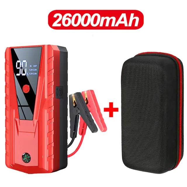 Car Jump Starter 1000A 12V Output Portable Emergency Start-up Charger