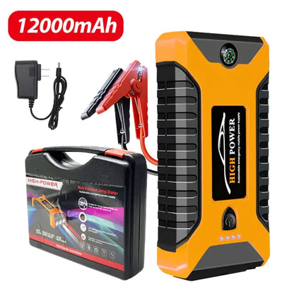 Car Jump Starter 1000A 12V Output Portable Emergency Start-up Charger