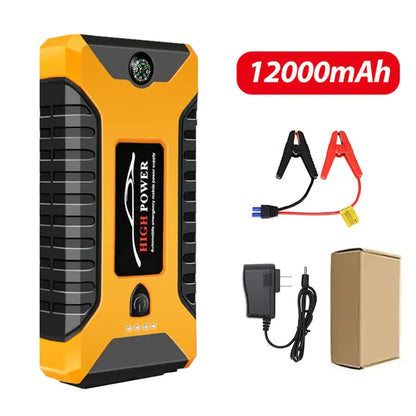 Car Jump Starter 1000A 12V Output Portable Emergency Start-up Charger