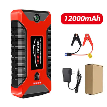 Car Jump Starter 1000A 12V Output Portable Emergency Start-up Charger